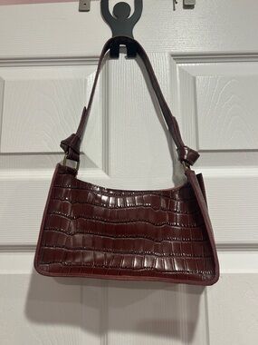 Madewell The Sydney Hobo Bag Burgundy